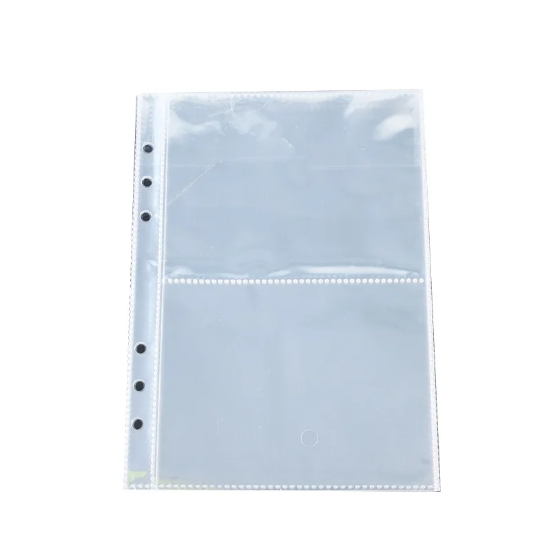 10pcs 1/2/4 Pockets Inner Photo Sleeves A5/A6 Binder Sleeves Photo Album Binder Transparent Album Accessories Photocard Storage