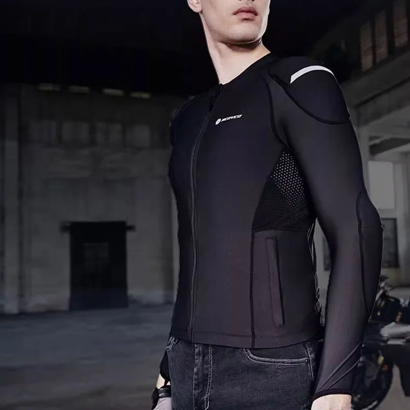 Mesh SCOYCO Women's Motorcycle equipment Men's Motocross Body CE ESA Armor Vest protector Moto Protecto Motorbike Jacket Armors