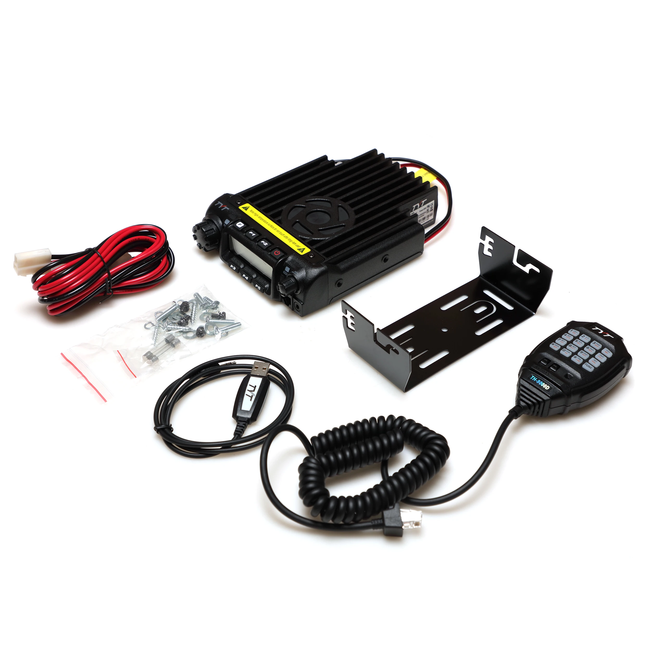 TYT TH-9000D PLUS High Power 65W 220-260MHz Walkie Talkie Long Range Car Transceiver Truck Mobile Ham Mobile Radio 5
