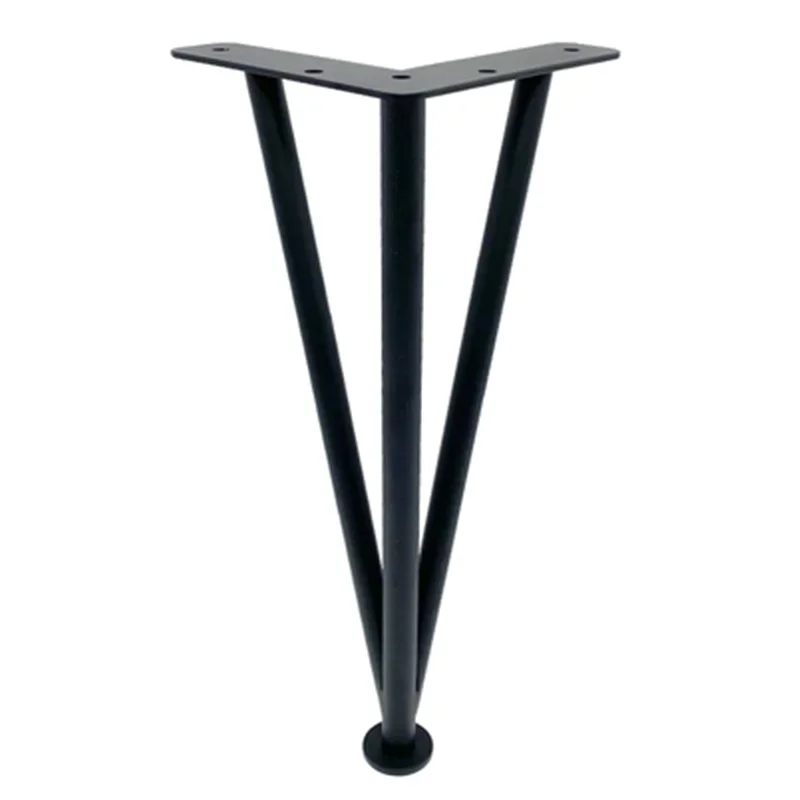 1PC 20cm-40cm Gold Iron Table Legs Metal Hardware Furniture Foot Stainless Steel Adjustable Tilt Cabinet