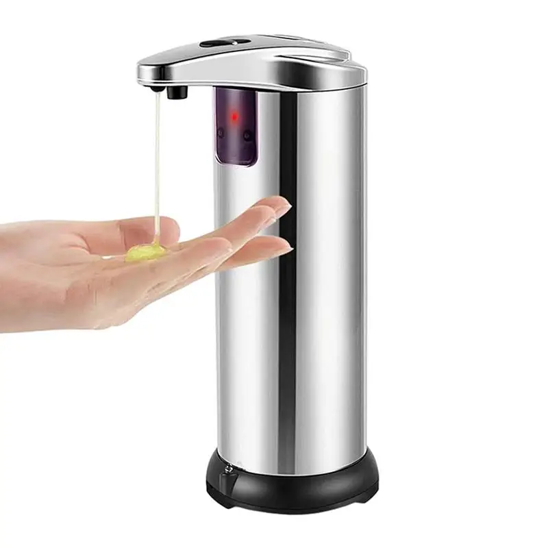 StainlessSteelAutomaticSoapDispenserTouchlessSensorLiquidSoap