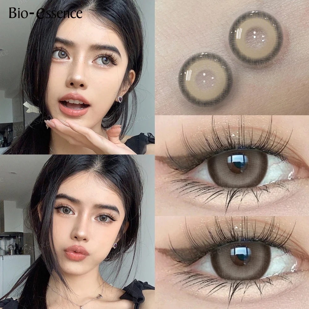 Bio-Essence Green Prescription Fashion Contact Lenses