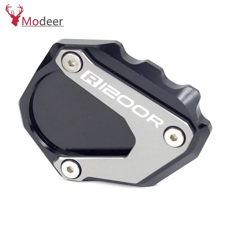 Side Stand Enlarger Extension Plate Foot Support Pad For BMW R1200R 2006-2014