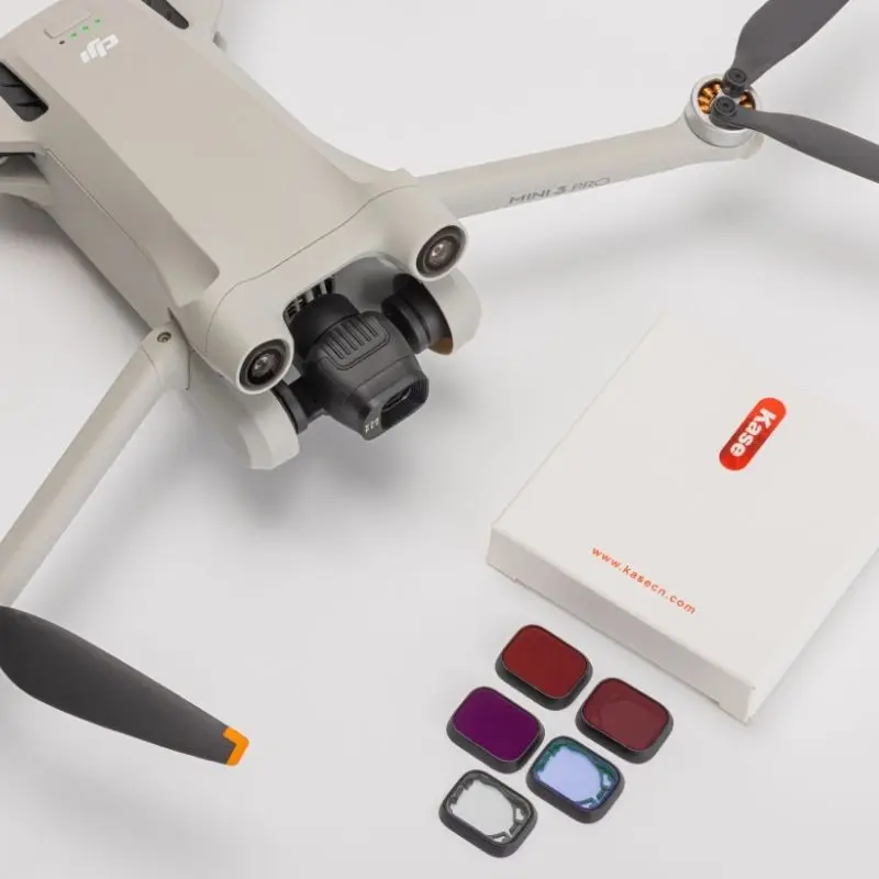 

Kase флейта подходит для DJI Mini 3 Pro, защита от внешних повреждений ND8 ND16 ND64, защита от внешних светофильтров