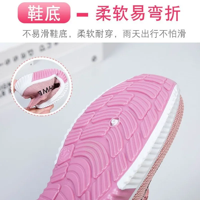 YeddaMavis 2024 Summer New Black Pink Casual Sneakers Women Shoes Korean Style Women Shoes Trendy Breathable Women Running Shoes