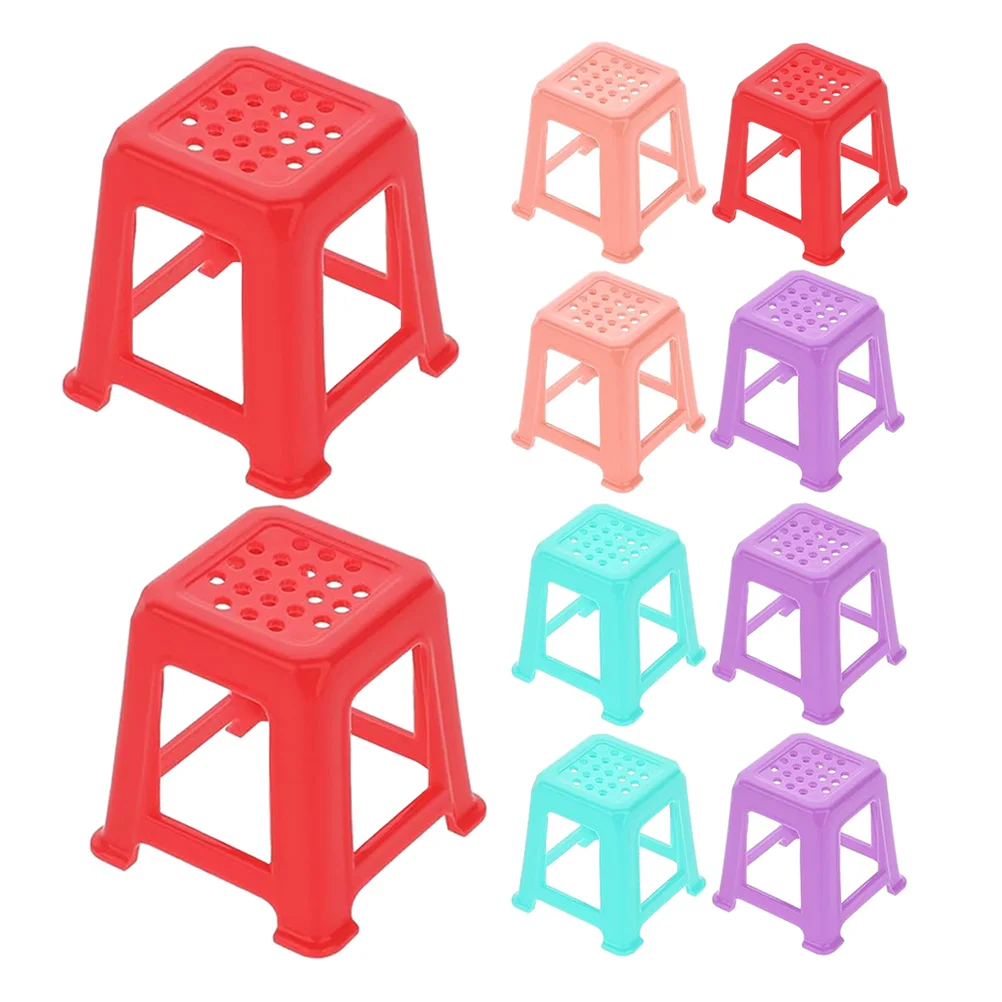 12 Pcs Mini Easel Plastic Paint Stand Canvas Holder for Painting Portable Design Realistic Props Stable Support Supplies