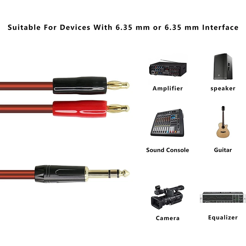 6.35Mm 1/4 trs-ٳ ÷ Ŀ ̺, 6.35Mm 3  Ŀ ̺, 4Mm ٳ ÷ 2  OFC Hifi Ŀ ̾