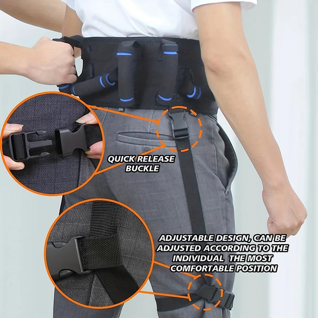 Transfer Waist Assist Belt Assisted Walking Belt Walking Waist Traction Belt Standing Assist Belt 6