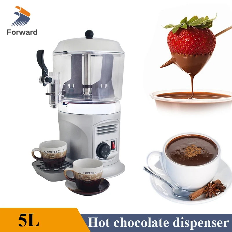 5L distributore di cioccolata calda bevanda calda caffè latte tè Mixer  macchina per scaldare cioccolata calda per Bar Lounge - AliExpress