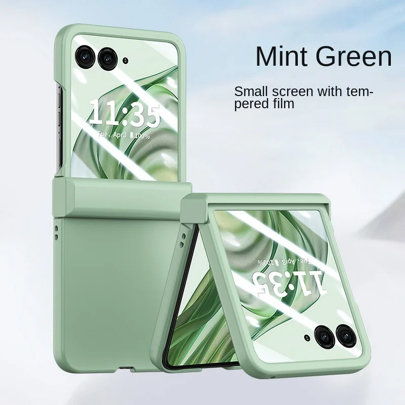 Slim Ultra Thin Tempered Glass Case with Enhanced Camera Protection