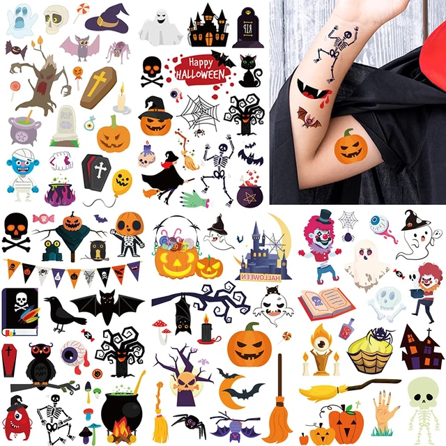 50+ Halloween Tattoos for People who Live to Explore the 