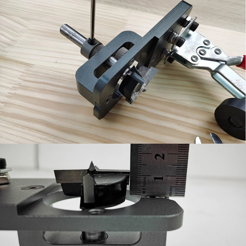 35mm Verdeckte Scharnier Bohren Jig Guide Scharnier Loch Bohren Guide Carpenter Holzbearbeitung Werkzeug Loch Opener Locator Tür Schrank – Detail 6