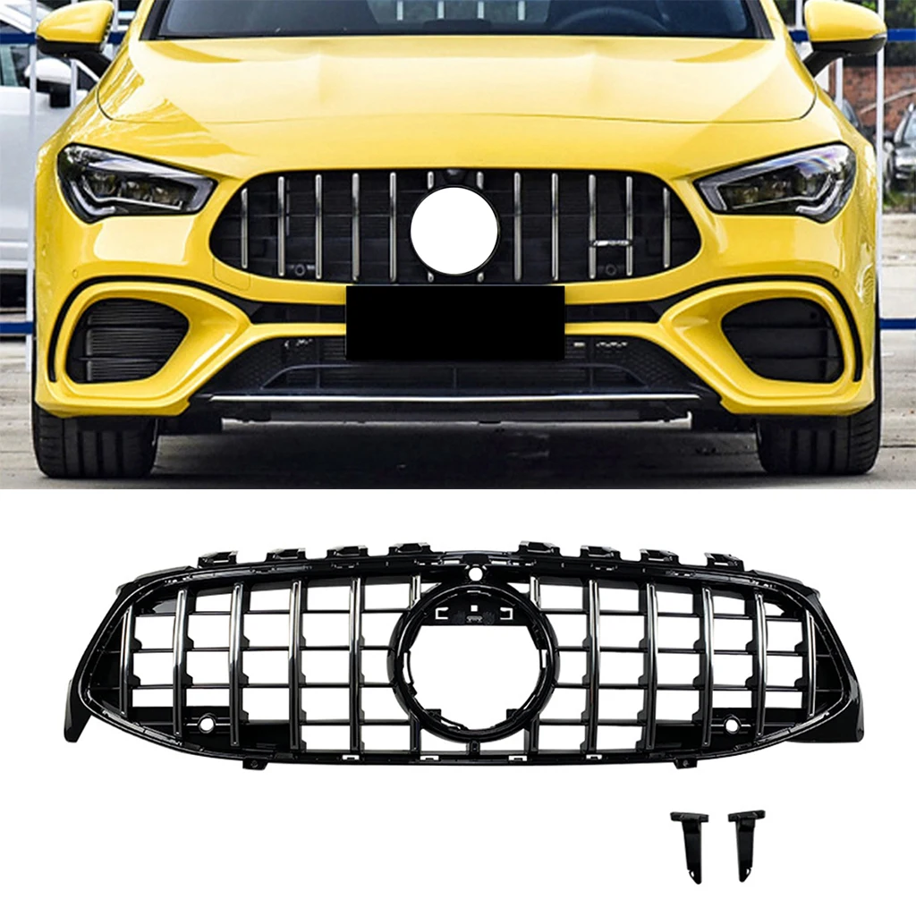 

GT решетка для Mercedes-Benz CLA-Class W118 CLA200 CLA220 CLA250 CLA45 2019 2020 2021 Для AMG Line передний бампер