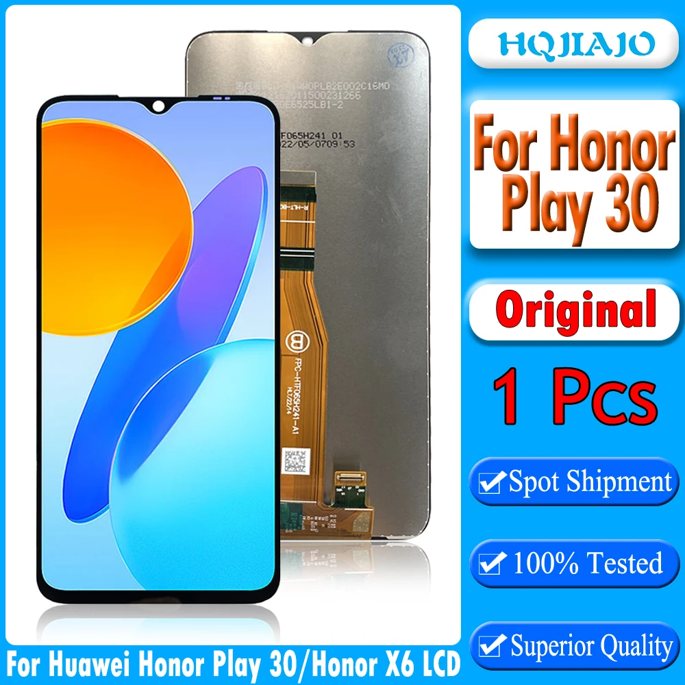 Original For Huawei Honor Play 30 LCD VNE-AN00 Display Touch