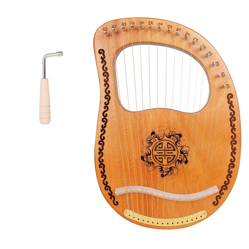 pequeno-portatil-madeira-macica-lyre-iniciante-16-cordas-facil-de-aprender-instrumento-de-nicho