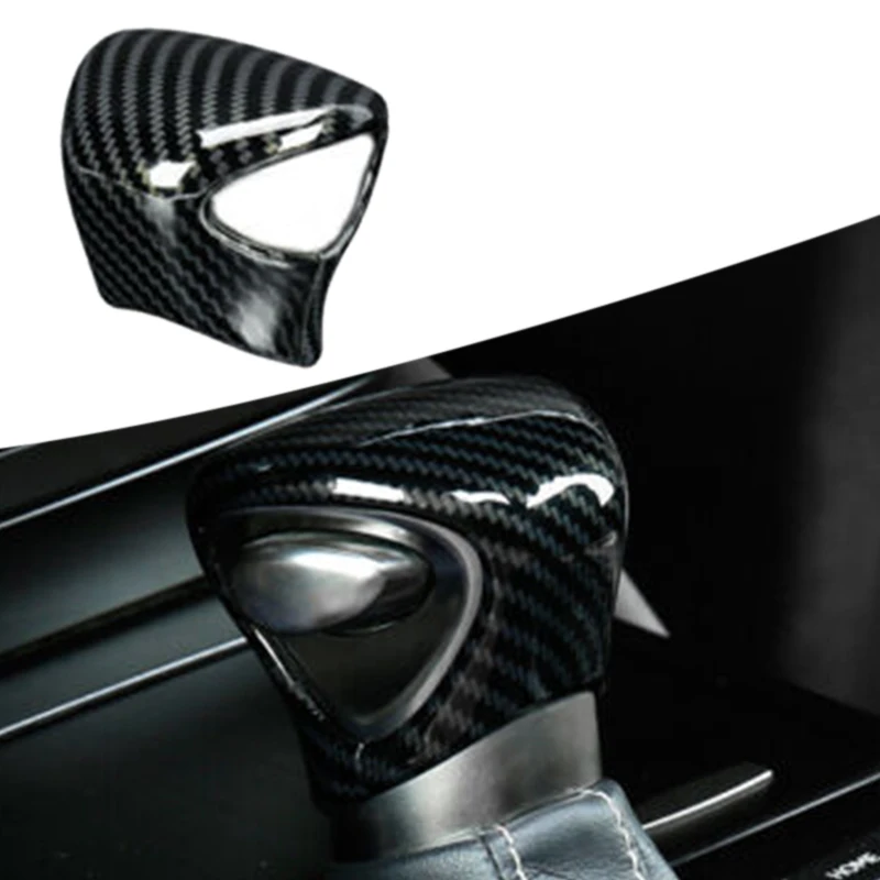 Черный Стильный чехол из углеродного волокна для Lexus ES350 ES300h 2018 2019 2020