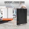 VEVOR Promotion Counter Table Portable Tradeshow Podium Table Display Exhibition Counter Stand Booth Fair  Pop Up Podium Table 6