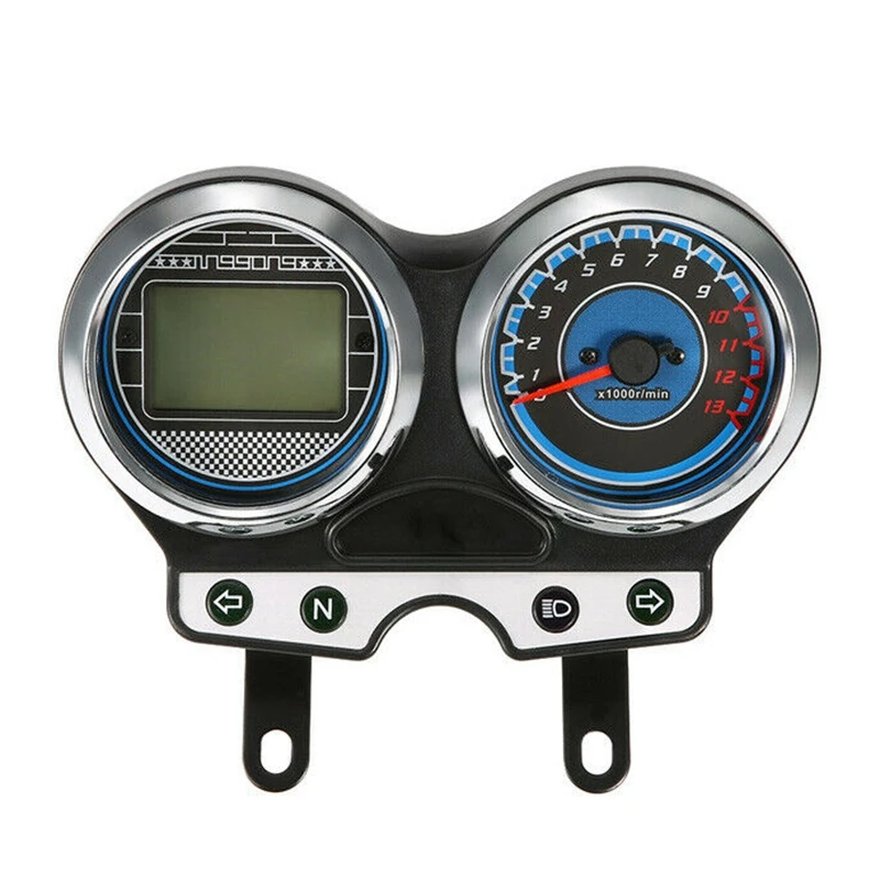 

Motorcycle Digital Speedometer Tachometer Gauge Fit for Suzuki