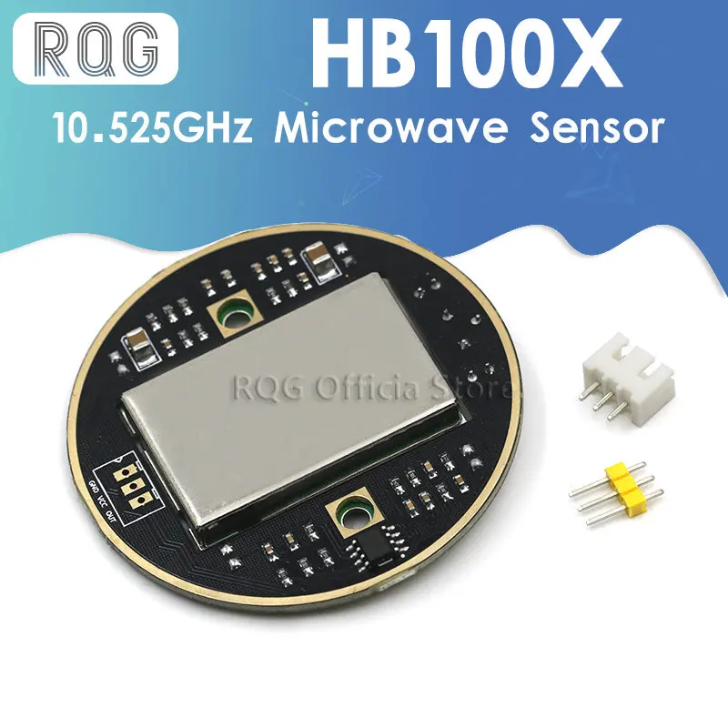 MH-ET Live HB100 X 10.525GHz Microwave Sensor 2-16M Doppler Radar Human Body Induction Switch Module for ardunio 