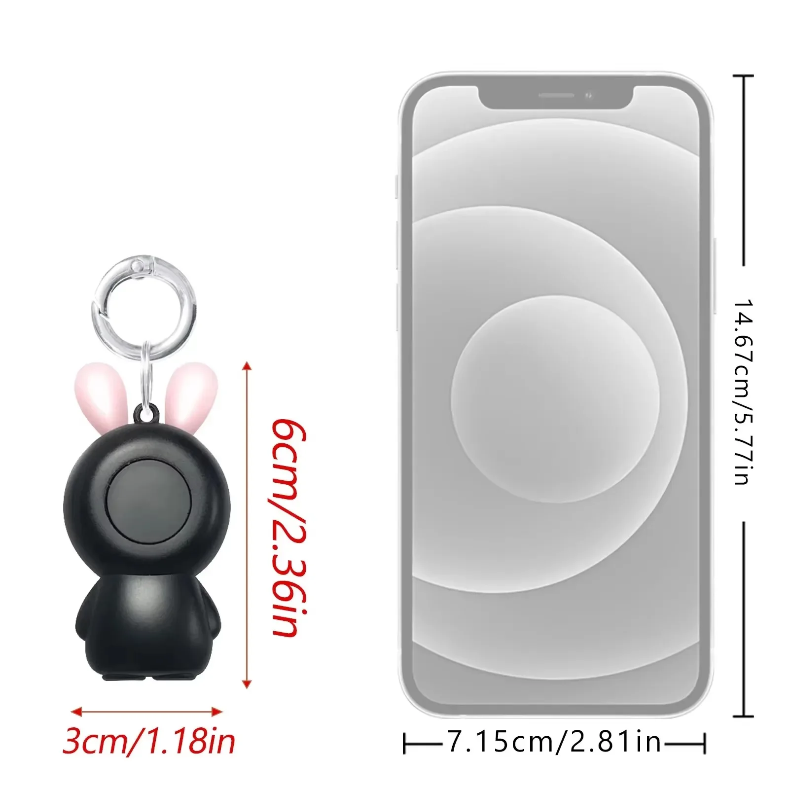 Mini Bluetooth Smart Tracker for Pets Keys Bikes Anti-Lost Alarm App Control iOS Android Waterproof Key Finder for Dogs Cats