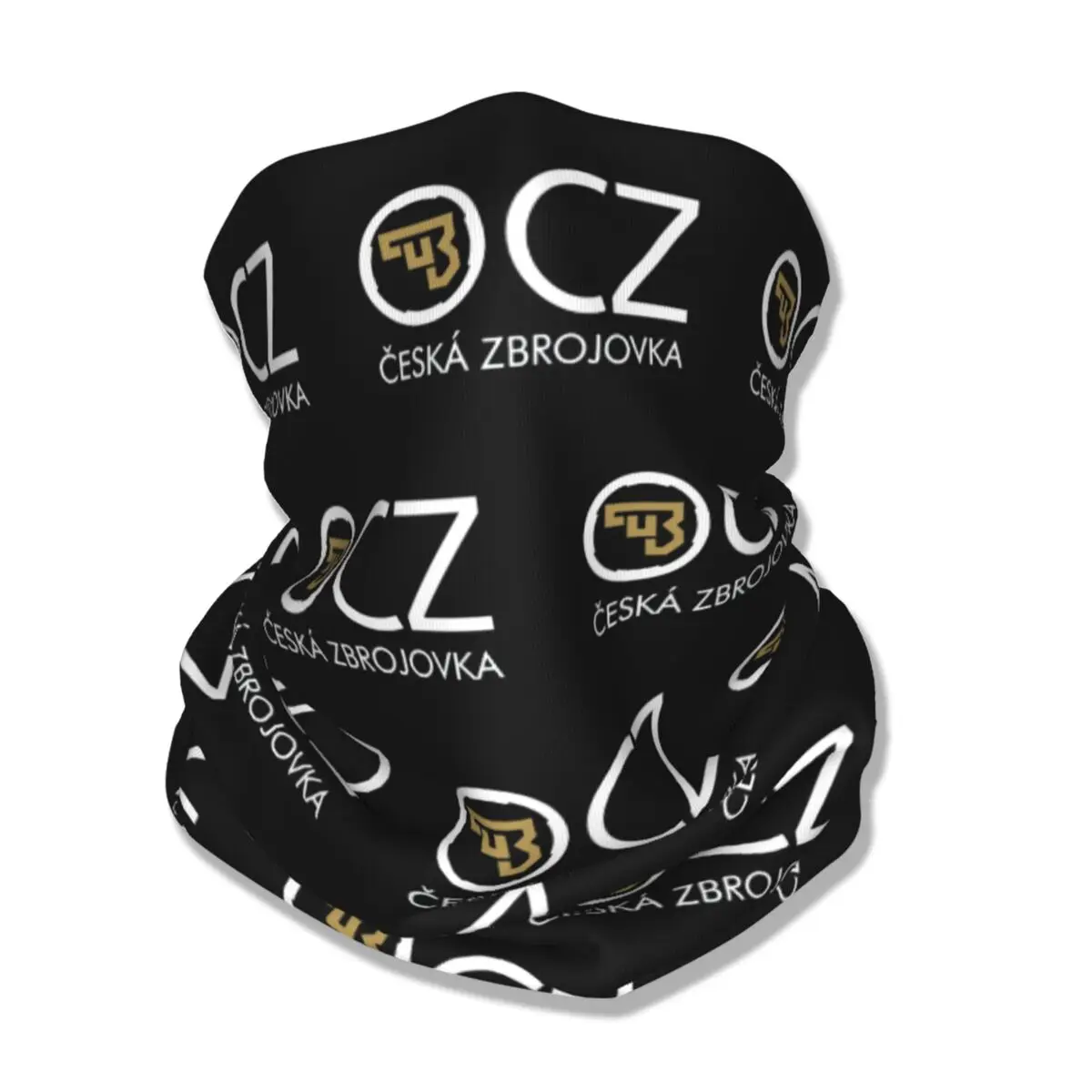 Ceska Zbrojovka CZ Firearms Bandana Neck Gaiter Printed Guns Balaclavas Mask Scarf Headband Hiking Men Women Adult Breathable