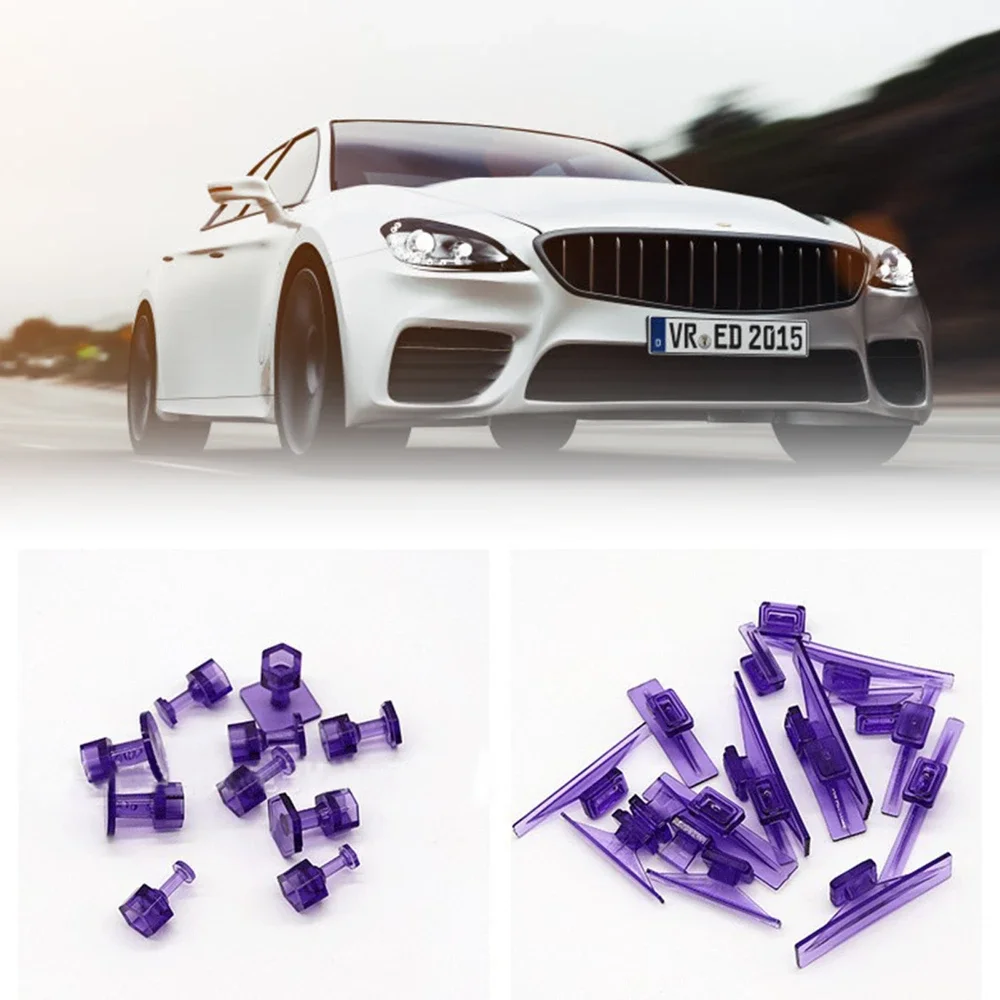 New 10/28pcs Glue Tabs Dent Removal Tools Dent Removal Tool Car Body Glue Tabs Auto Maintenance Tools For Car Body