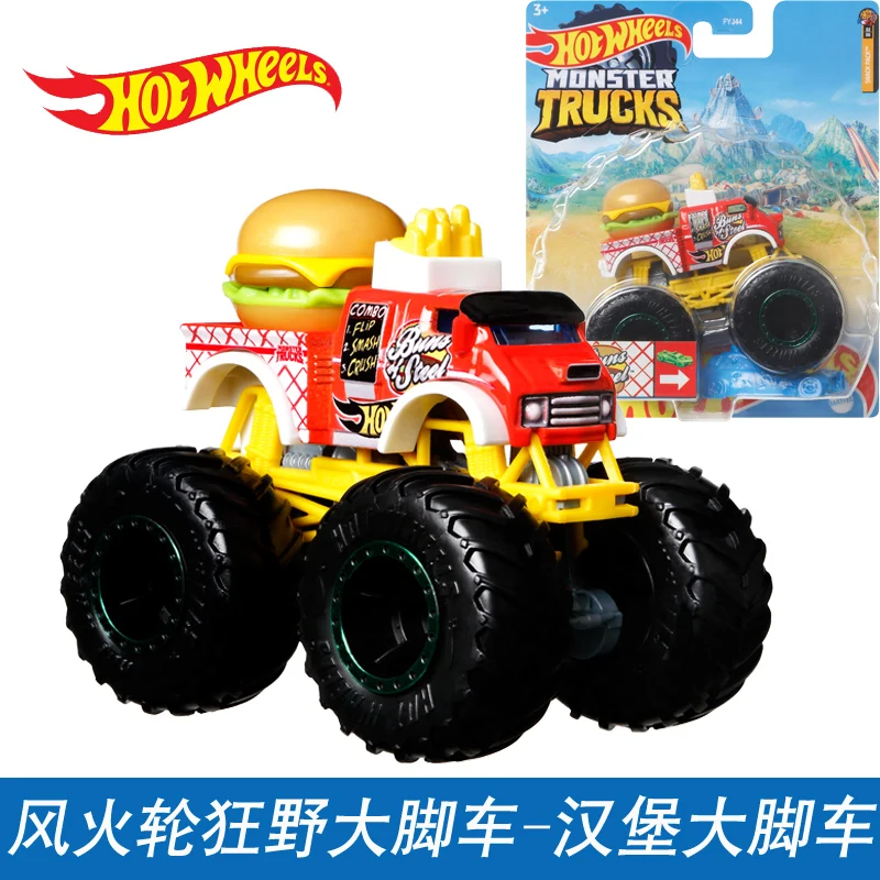 Brinquedo Infantil Carrinho Hot Wheels Trucks Monster Maker