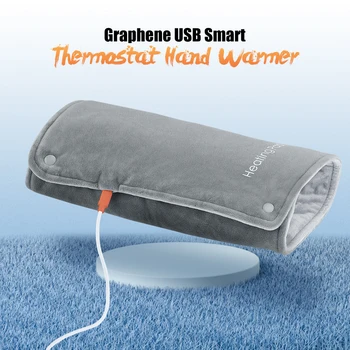 Washable Super Soft Pad USB Power Portable Heating Pad Electric Hands/Feet Warmer Fast Heated Lumbar Leg Heating Blanket 1