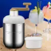 Hand Crank Ice Crusher Crushed Ice Maker Household Reusable DIY Homemade Fun 1