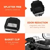 SUSTEAS Deep Fryer with Basket, 1500W Electric Deep Fryers for Home Use with Temperature Control, Removable Lid and 2.5L/1.5L 4
