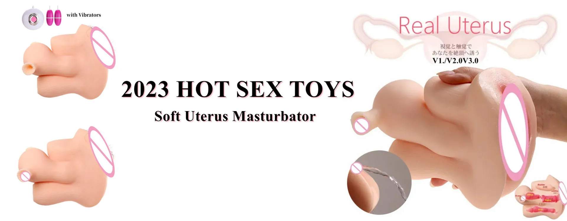 what are sex dolls used for Soul Source vs Intimate Rose Silicone Vaginal Dilators main image 1
