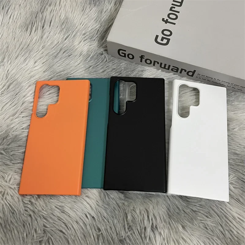 Slim Frameless Sandstone Matte Hard Case - Thin Solid Color Design