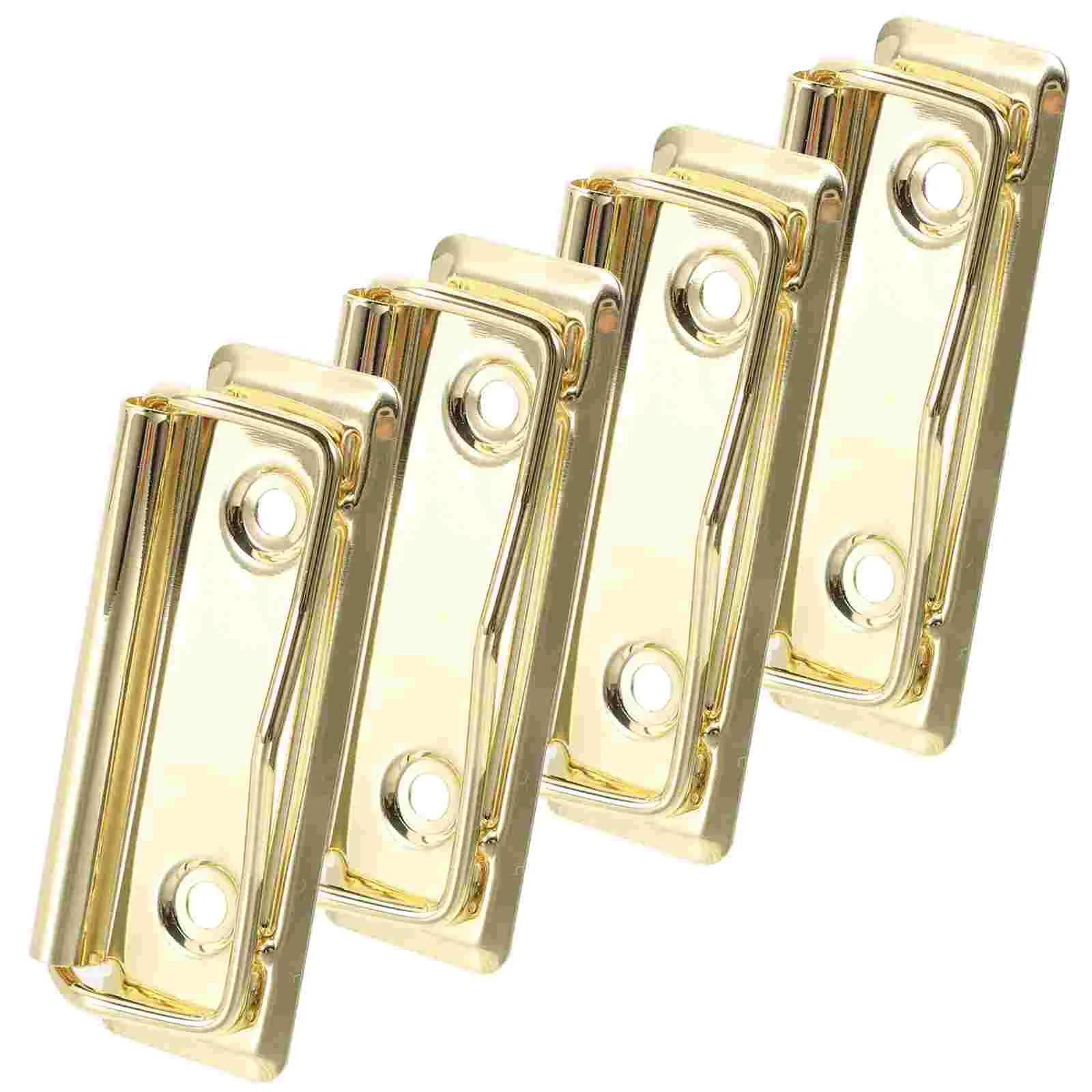 

4Pcs Binder Clips Metal Clipboard Clips Write Board Clips Metal Scrapbook Clips for Replace