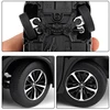 1/32 JKM Toyota Highlander XSE AWD HYBRID Diecast Toy Model SUV Sport Car Sound & Light Educational Collection Gift For Kids 3
