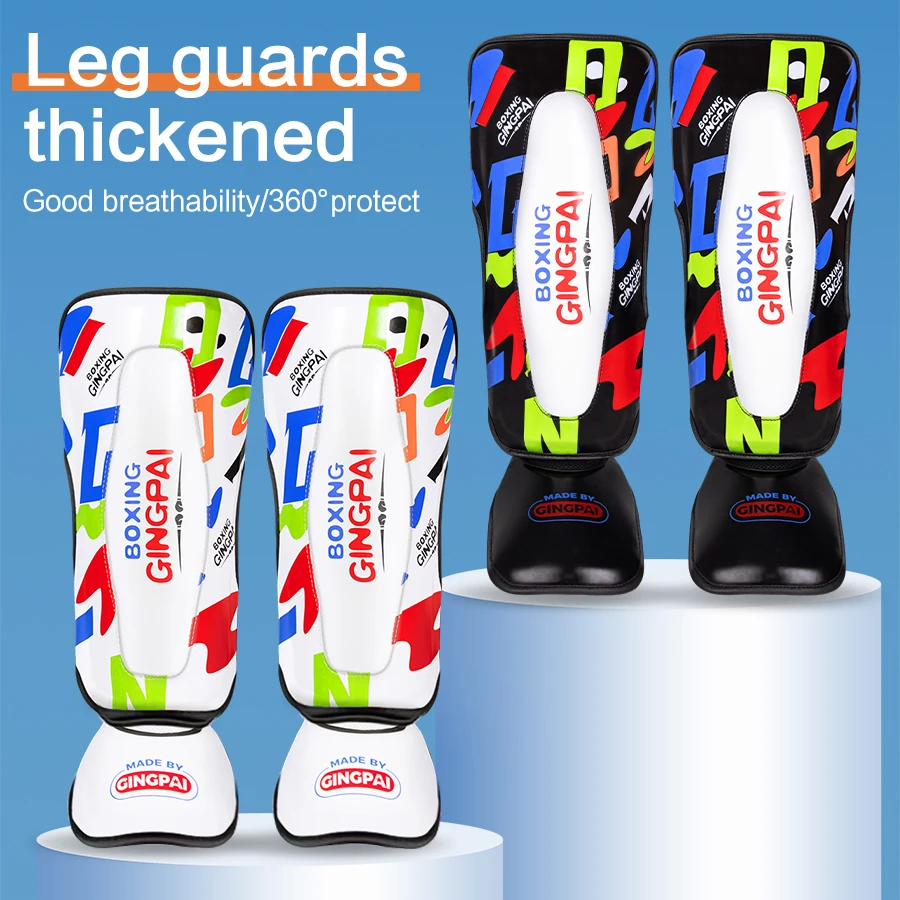 Children's Leg Protector Foot Back Protection Plate for Male Female Training Competition Free Fighting Boxing soccer shin guards,shin guard pads,kickboxing shin guards