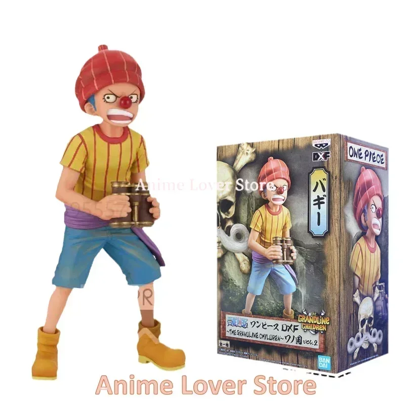 thumbnail image 1 of Figuras de anime originales de One Piece DXF Wano Country Shanks Buggy de Bandai Banpresto, juguetes para niños, regalo, modelo coleccionable, adornos, 1 of 5