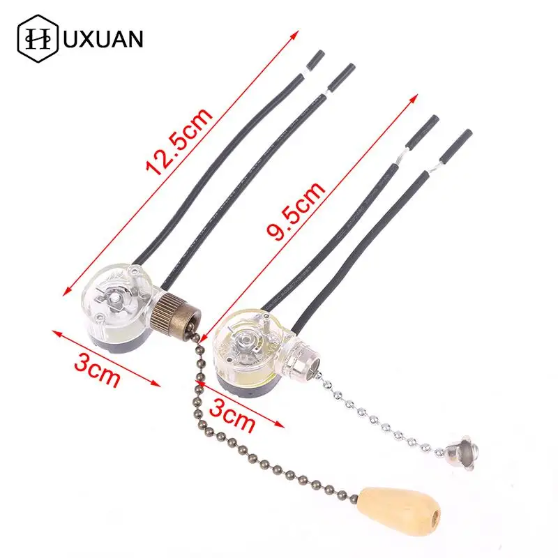 Universal Wall Light Pull Switch, Casa Lâmpada De Ventilador De Teto