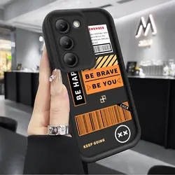 Custodia per telefono in silicone shockproof con motivo di splicing alla moda