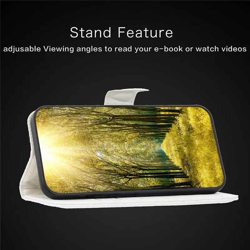 Leather Texture Wallet Book Phone Case - Enhanced Protection and Style