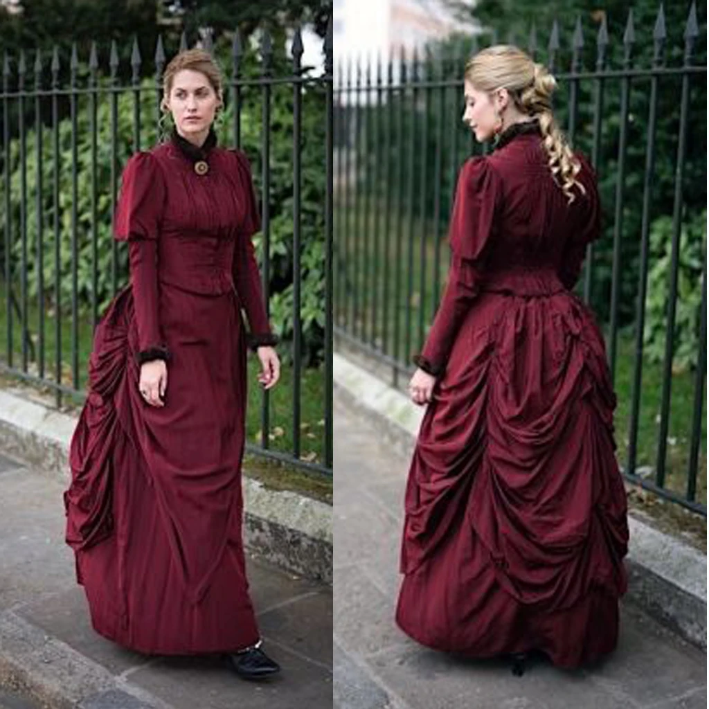 Платье в викторианском стиле для женщин | AliExpress