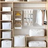 Thickened Large Cotton Storage Bag Linen Bag Quilt Storage Zipper Portable Moisture-proof Clothing Organizer  Under Bed Storage 4