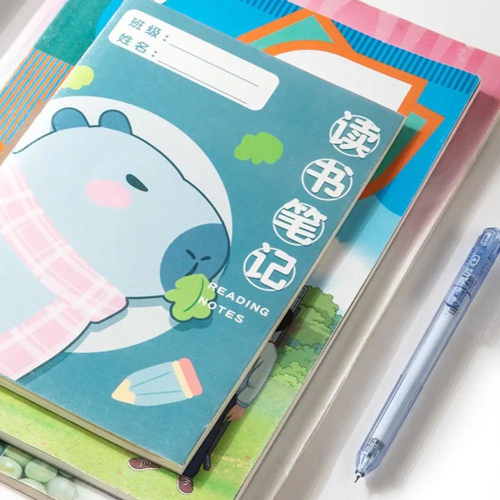10PCS/Set S/M/L Book Cover Five-partition Type Self-Adhesive Self-Adhesive Book Skin Transparent Thick Book Protective Cover - 2