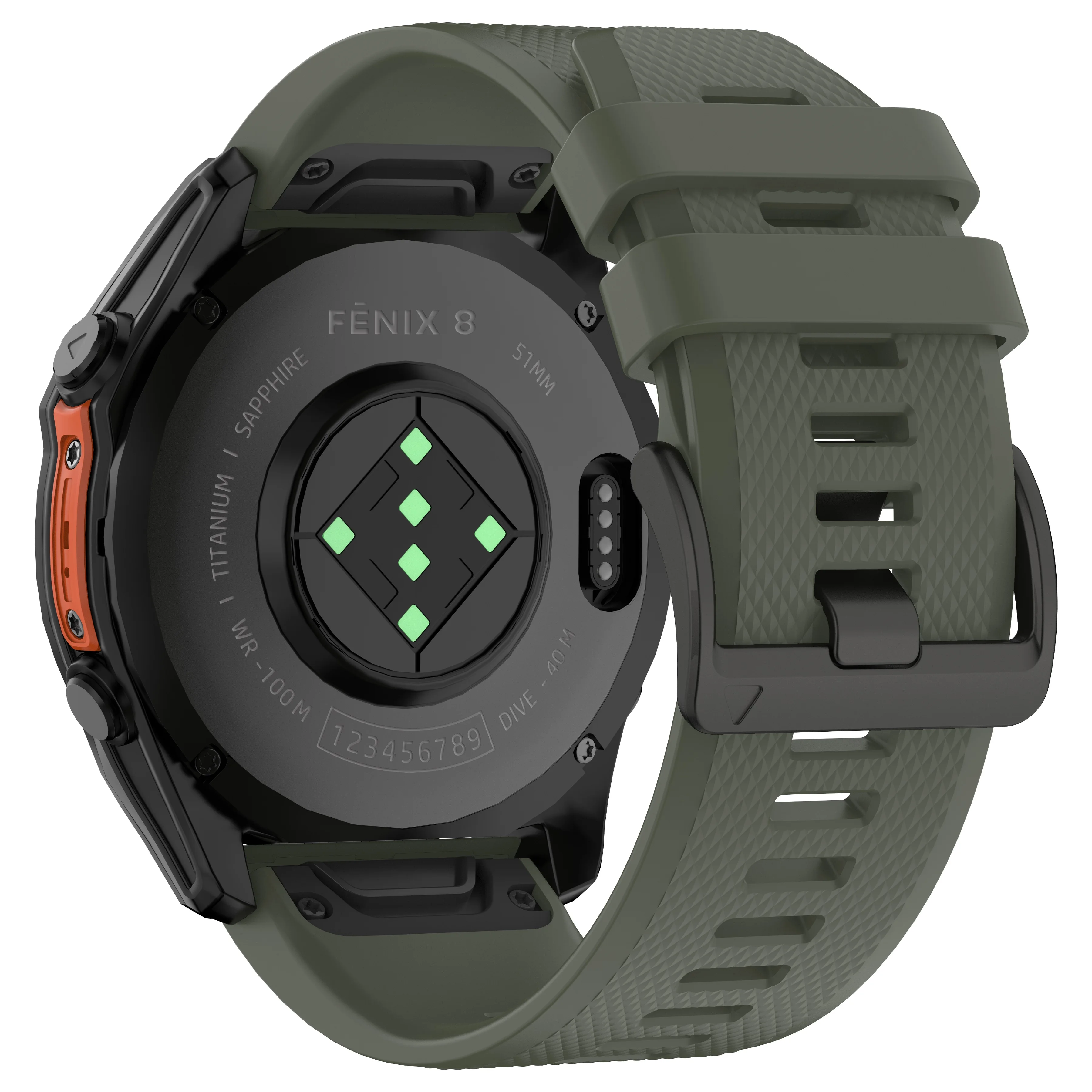 Premium Silicone QuickFit Strap - Durable and Versatile Watch Band Replacement