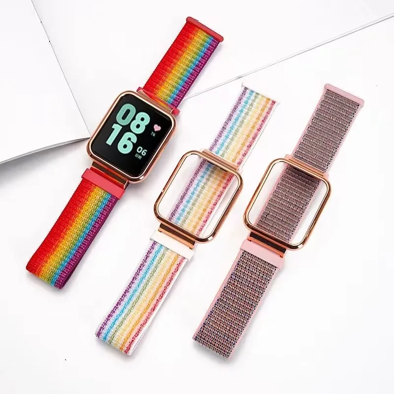 Premium Nylon Strap with Metal Protector Case