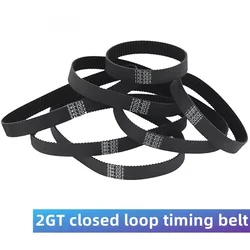 Enhanced Rubber GT2 Closed Loop Timing Belt for 3D Printers - 6mm Synchronous Belt Component