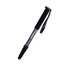 

Manbily C-333 Professional Carbon Fiber Portable Travel Monopod Bracket Can Stand with Mini Tripod Base for Digital DSLR Camera