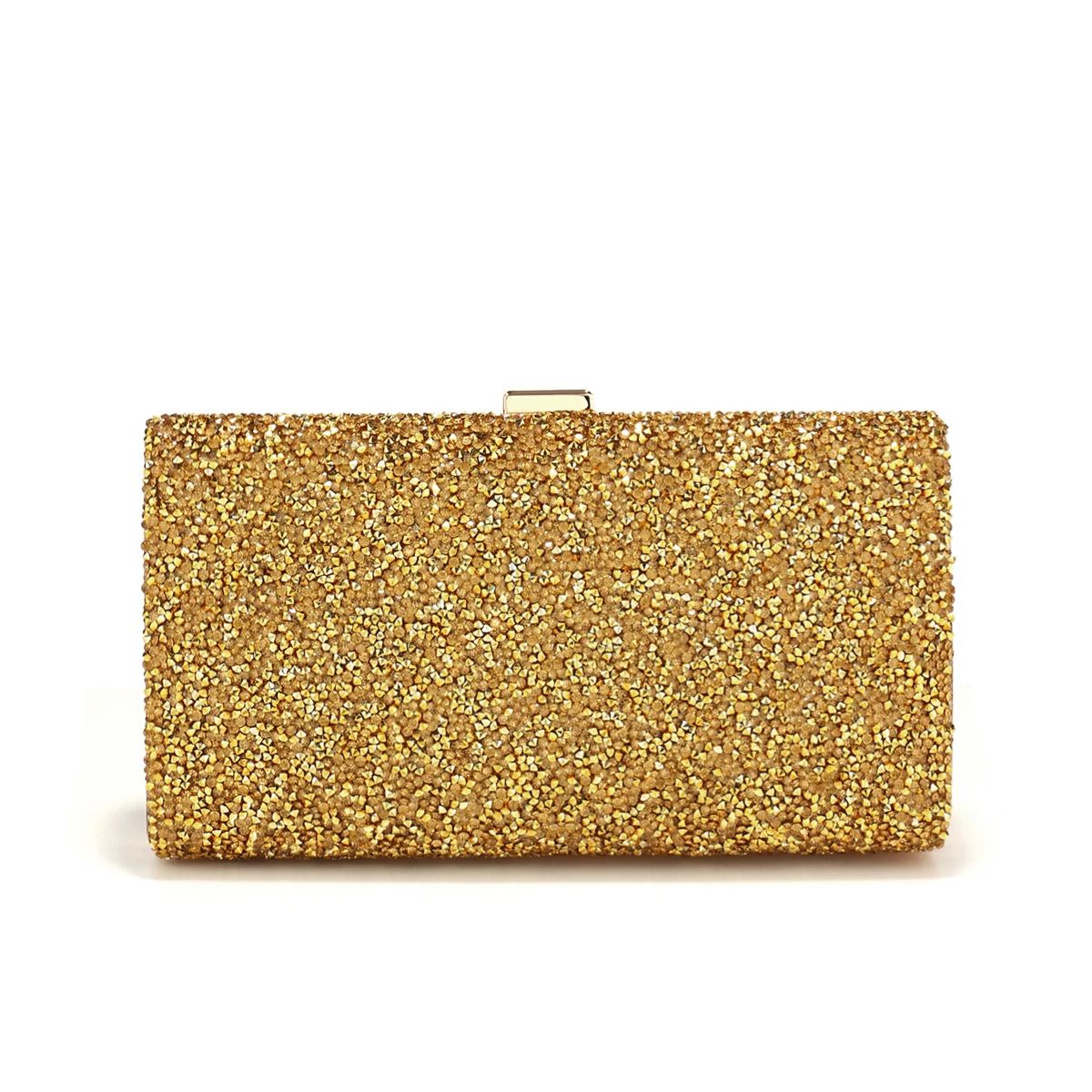 Silver Metal Chain Clutch Wedding Evening Bags for Women