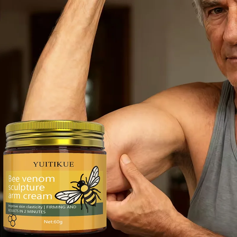 YUITIKUE Bee Venom Sculpting Arm Cream Enhances Skin Elasticity | Firm and Effective in Just 2 Minutes