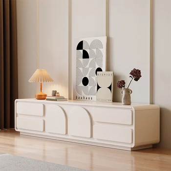 Porta TV estetico alla moda Design semplice Glamour Mobile TV unico Stile elegante e moderno Mueble Para Tv Mobili da soggiorno