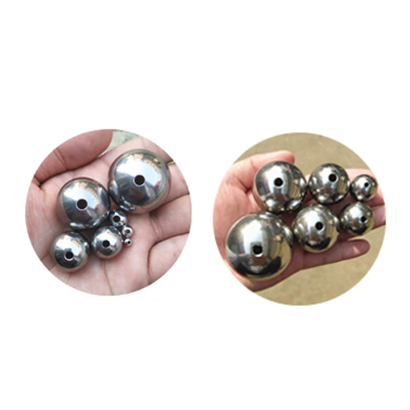 Boule En Acier Inoxydable De 18 Mm Avec Trou Traversant Boule En Acier Pleine De 19 Mm, Boule Ronde Filetée, 20pcs-18 Mm * 2 Mm * 20 Pièces